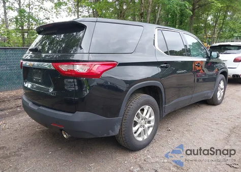 2020 Chevrolet Traverse Awd Ls z USA, uszkodzony, nr VIN 1GNEVFKWXLJ259449